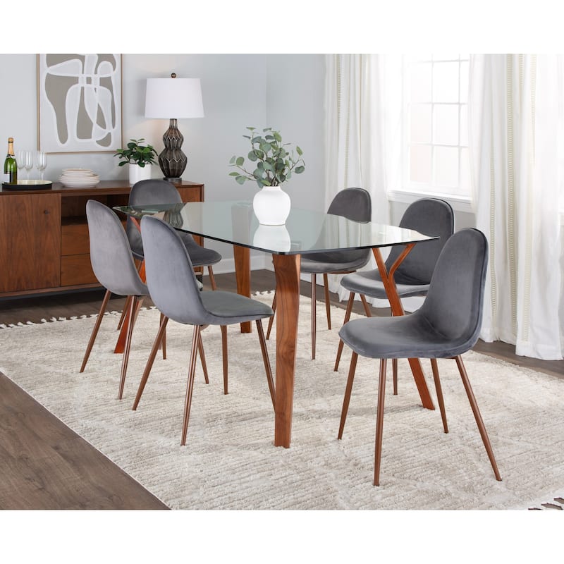 Carson Carrington Sala Stone 7-Piece Rectangular Dining Set