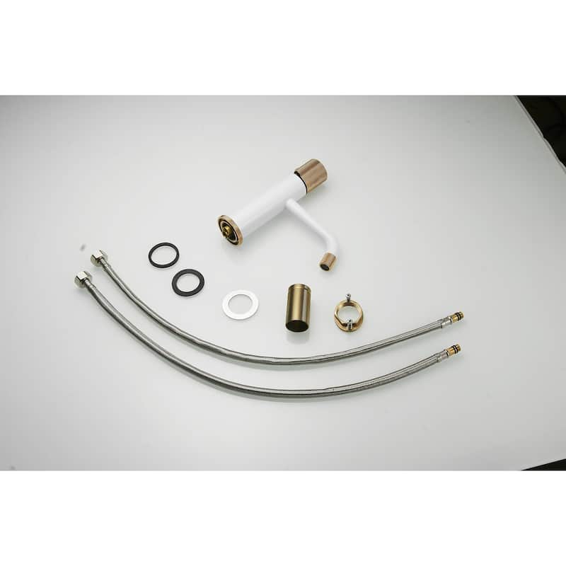 Single Handle 1-Hole Vessel Bathroom Faucet Modern Design