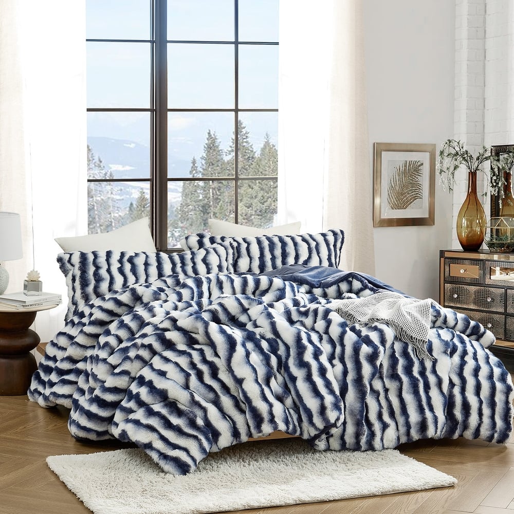 Freezin Waters - Coma Inducer® Oversized Comforter Set - Navy Ocean