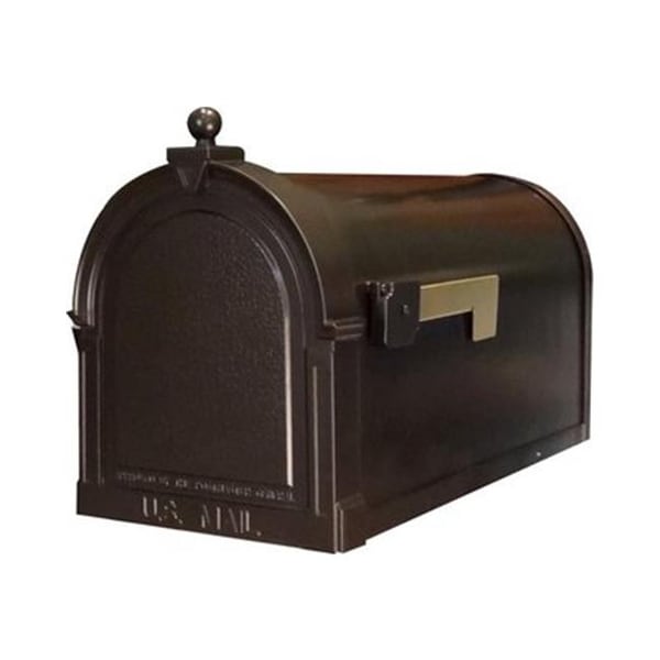 Berkshire Curbside Mailbox With Paper Oil Rubbed Bronze Berkshire Curbside Mailbox With Paper Oil Rubbed Bronze