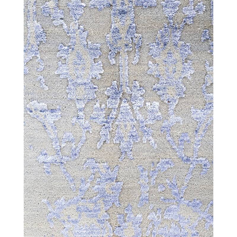 Ikat One-of-a-Kind Hand-Knotted Area Rug, Beige - 8' 1" x 10' 5"