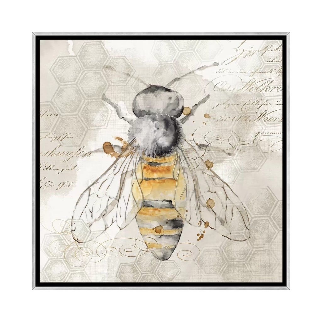 iCanvas "Queen Bee II " by Eva Watts Framed
