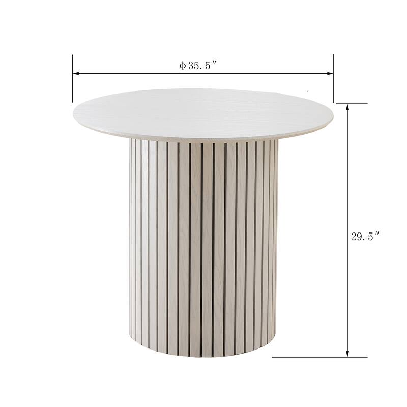 Modern 4-Person Dining Set: Bamboo & MDF Table with Fabric Chairs, Metal Legs - Space-Saving Kitchen/Dining Room Furniture