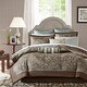 preview thumbnail 1 of 13, Madison Park Whitman Blue/ Brown Complete Comforter and Cotton Sheet Set