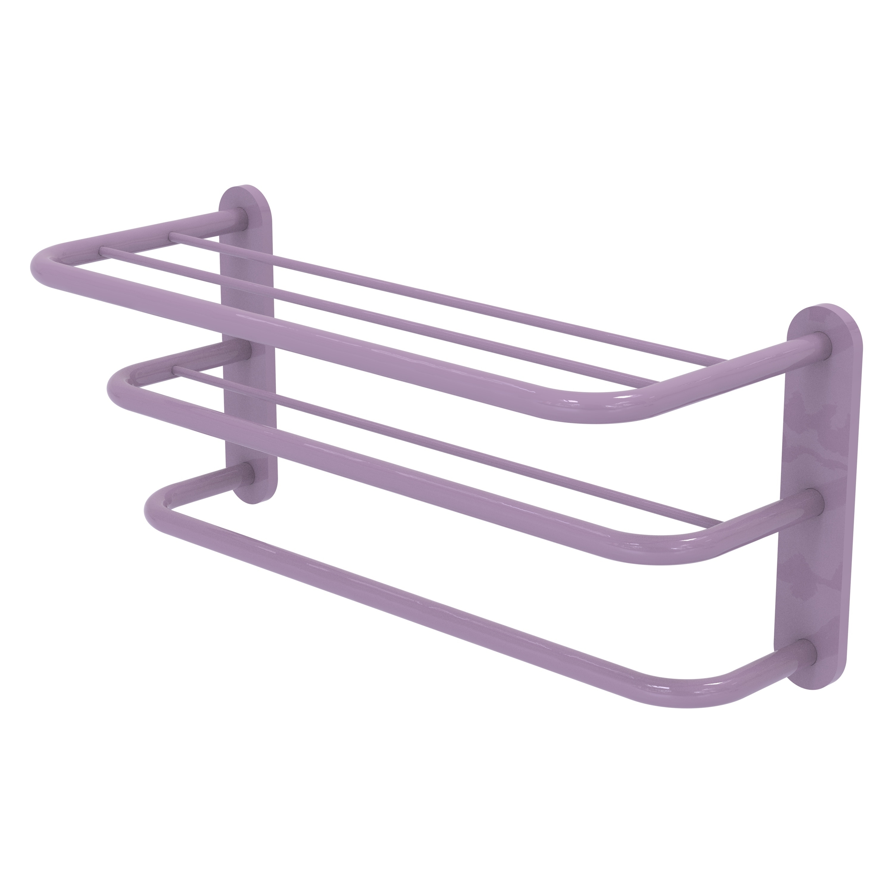 Allied Brass Three Tier Hotel Style Towel Shelf with Drying Rack