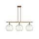 Option Brushed Brass / Clear Water Glass