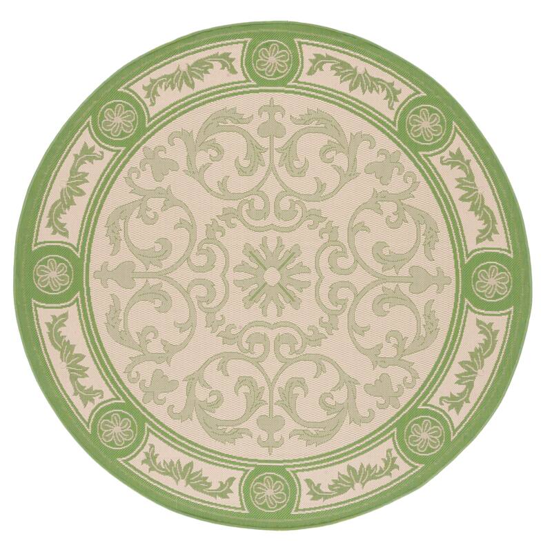SAFAVIEH Courtyard Asumi Indoor/ Outdoor Waterproof Patio Backyard Rug