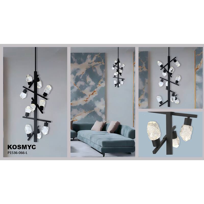 Kovacs P1536-L Kosmyc 10 Light 15" Wide LED Pendant