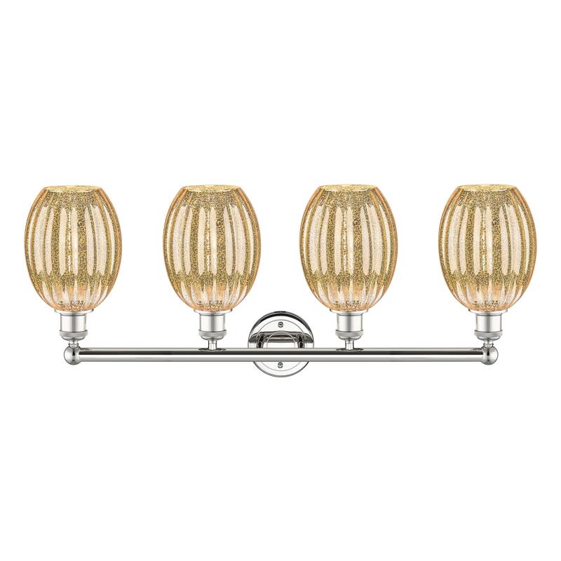 Innovations Lighting Endless Possibilities Edison - Preston - 4 Light 33" Bulb Shade Bath Vanity Light