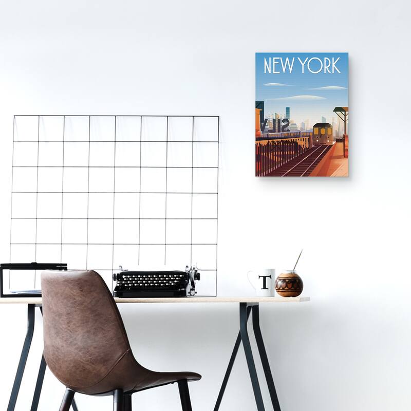 New York Canvas Art Print