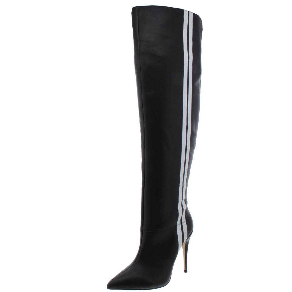 guess thigh high leather boots