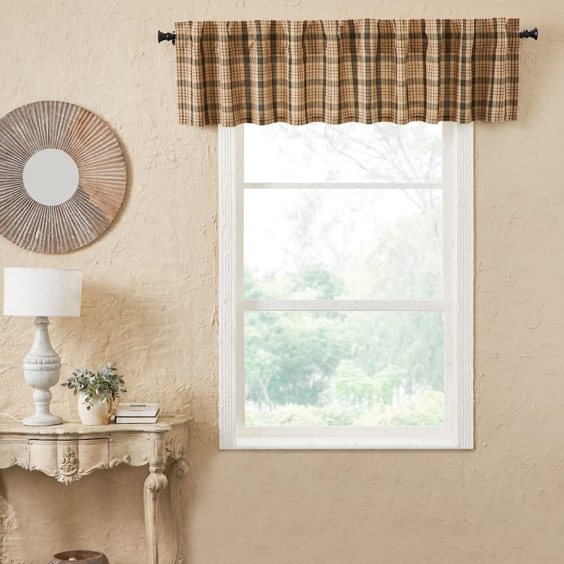 Cider Mill Plaid Valance 16x90 - M