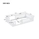 preview thumbnail 5 of 24, Wood Twin Size Platform Bed with Guardrails, No Slats Kids Floor Bed Frame