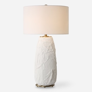 Uttermost Vida White Table Lamp - 33" H X 19" W X 19" D