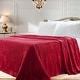 preview thumbnail 40 of 69, Superior Classic Solid Fleece Blanket Plush Medium Weight