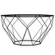 preview thumbnail 42 of 44, Malibu 29" Modern Octagon Center Coffee Table with Tempered Glass Table top & Sturdy Metal Geometric Base for Living Room Office