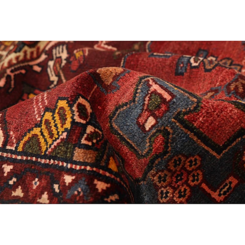 ECARPETGALLERY Hand-knotted Anadol Vintage Red Wool Rug - 4'3 x 6'4