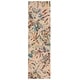 preview thumbnail 51 of 71, SAFAVIEH Handmade Blossom Jetchka French Country Floral Wool Rug 2'3" x 8' Runner - Beige/Purple - Runner