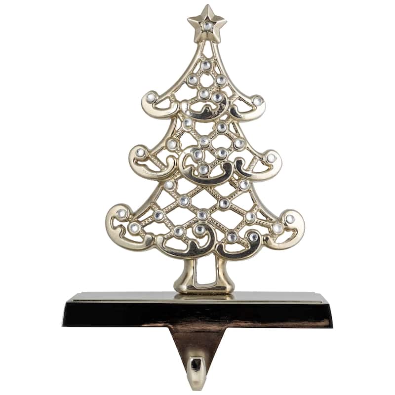 Christmas Tree Stocking Holder - 6.25" - Rose Gold