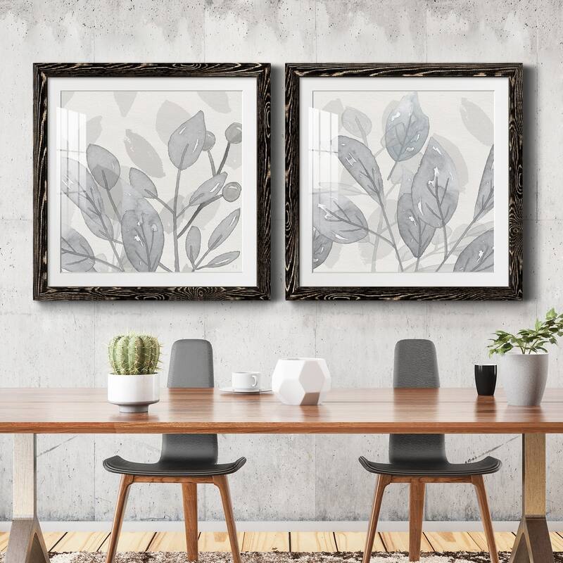 Shadow Leaves I-Premium Framed Print - Ready to Hang