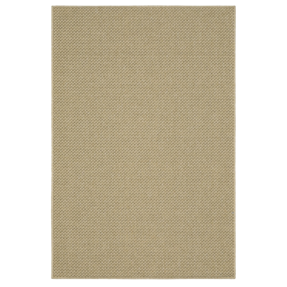 Vista Home Kauai Tonal Basket Weave Indoor-Outdoor Rug.