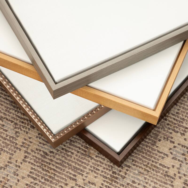 Kate and Laurel Sylvie Beaded Blank Framed Canvas