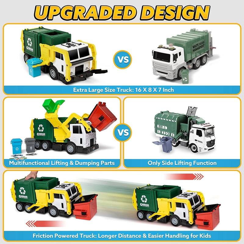 Multifunctional Garbage Truck Toy Set