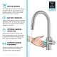 preview thumbnail 116 of 149, Kraus 2-Function 1-Handle 1-Hole Pulldown Sprayer Brass Kitchen Faucet