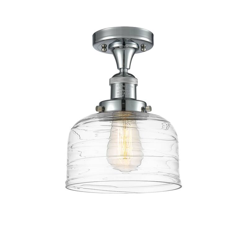 Innovations Lighting Bell - 1 Light 8" Semi-Flush Mount
