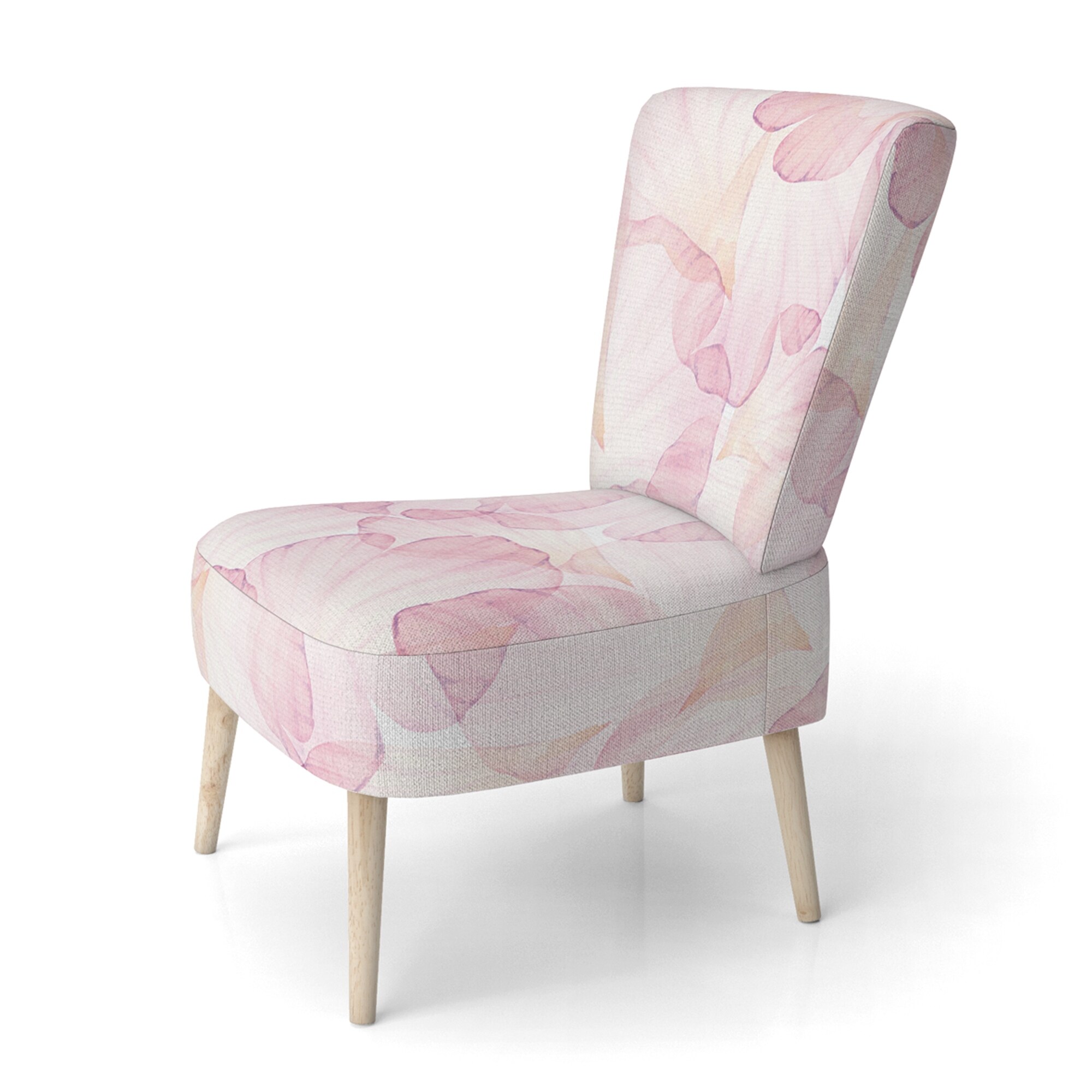 Pink pattern chair cheap