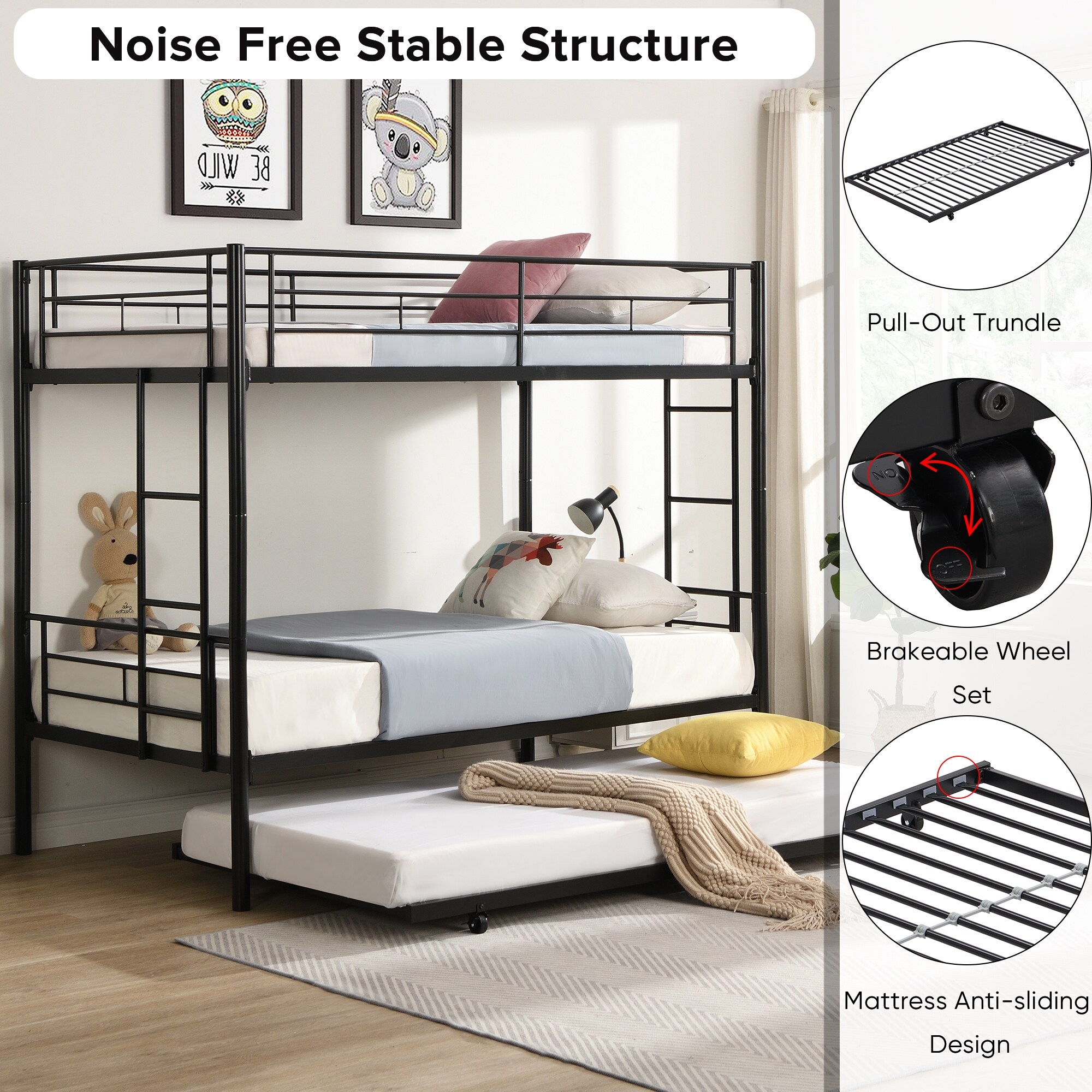 Twin bunk bed mattress set of 2 2025