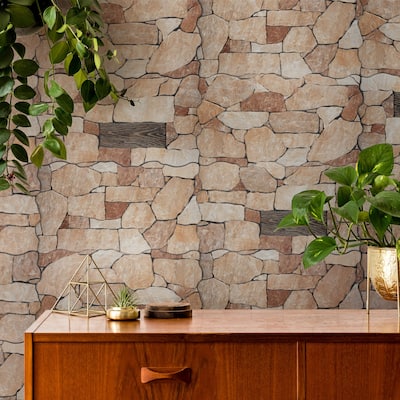 Merola Tile Masia Andorra Ocre 10-3/8" x 18-3/4" Ceramic Wall Tile