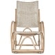 preview thumbnail 2 of 5, SAFAVIEH Bali Antique Grey Rocking Chair - 23.2" x 39.3" x 38.1"