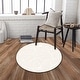 preview thumbnail 26 of 34, Round Area Rugs Oriental Floral Rugs Soft Indoor Rug