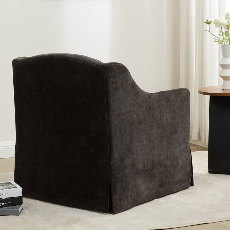 Londyn Skirted Swivel Accent Chair by Greyson Living