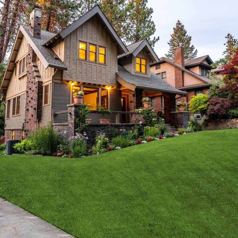 Realistic Grass Alternative: Durable, Pet-Safe Turf Grass Grass Rug