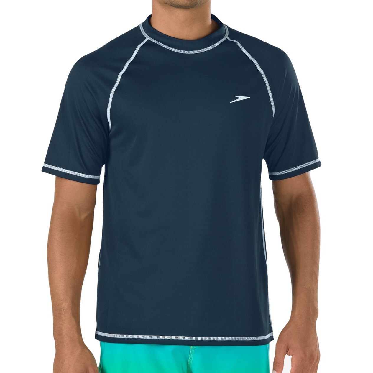 speedo rash guard short sleeve