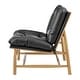 preview thumbnail 19 of 28, NPD Furniture Oswald Faux Leather Tufted Accent Chair