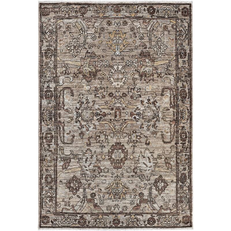 Serapi One-of-a-Kind Hand-Knotted Area Rug - Brown - 4' 0" x 5' 11"