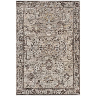 Serapi One-of-a-Kind Hand-Knotted Area Rug - Brown - 4' 0" x 5' 11"