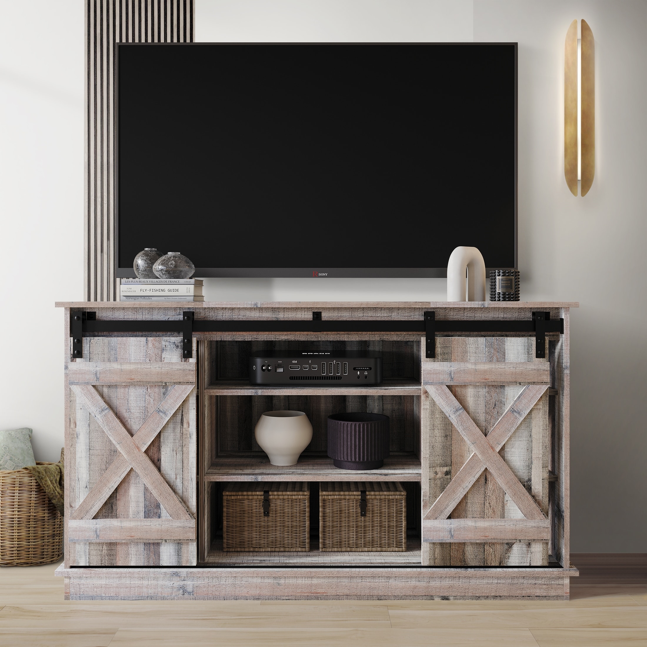 テレビ台 WALL INTERIOR TV STAND S1 [LOW TYPE] Amazon.com: WALL V3 Low Type | Sleek Japanese 32-80 Inch