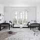 preview thumbnail 3 of 18, Avenue Greene Nola Triple Twin Wood Bunk Bed