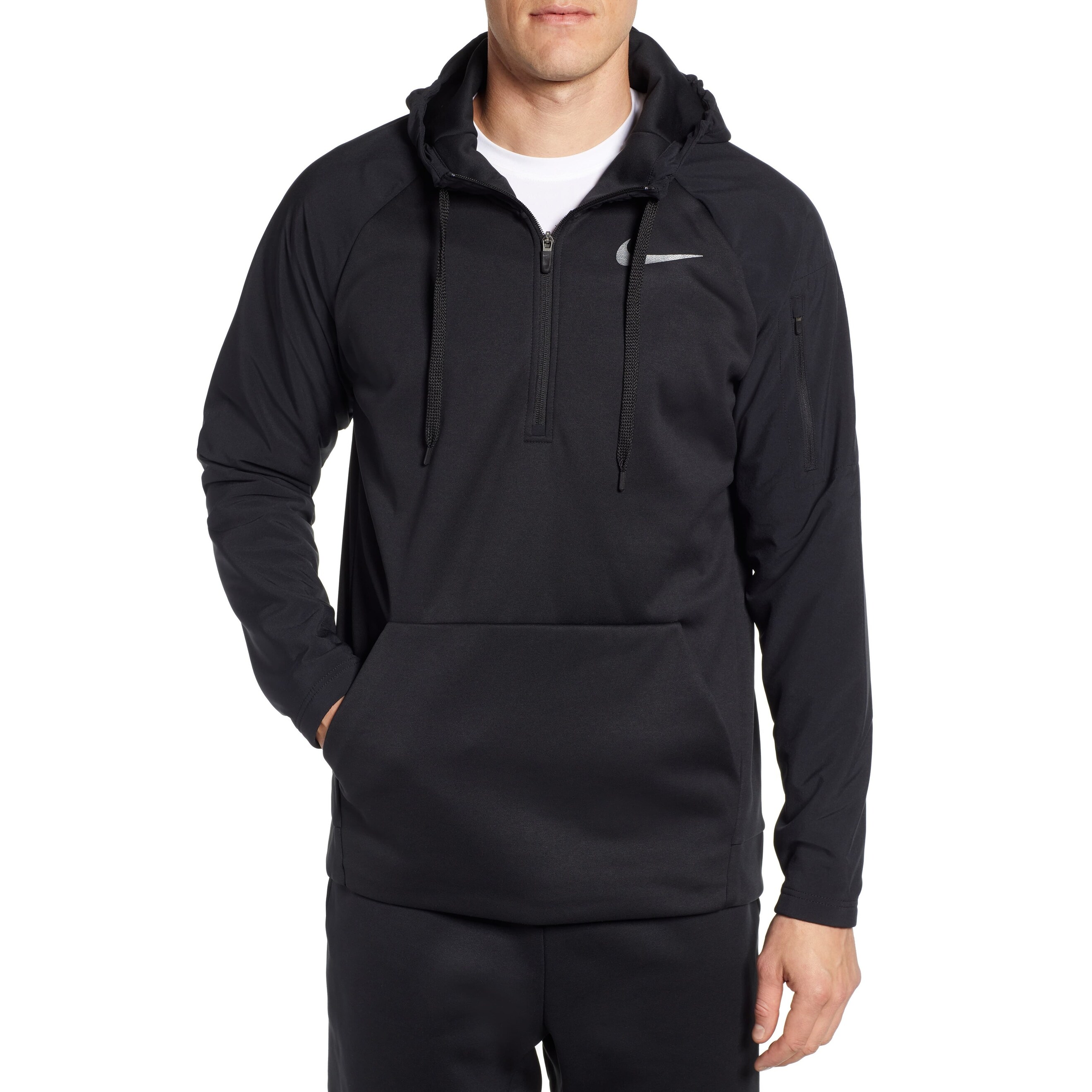 nike hooded fleece jacket