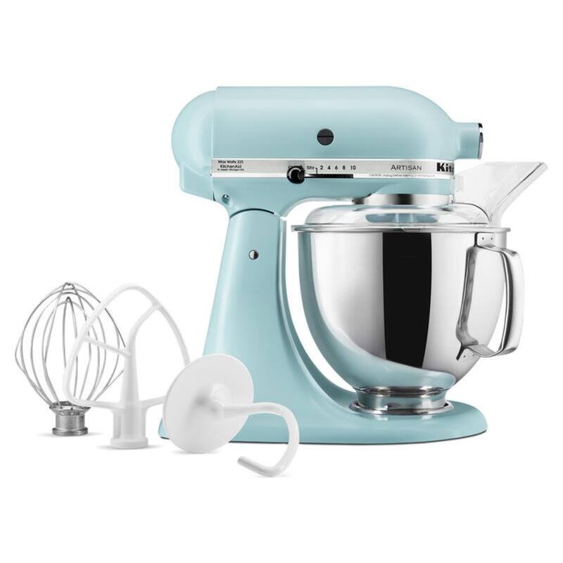 KitchenAid Artisan Series 5 Quart Tilt-Back Head Stand Mixer in Mineral Water Blue