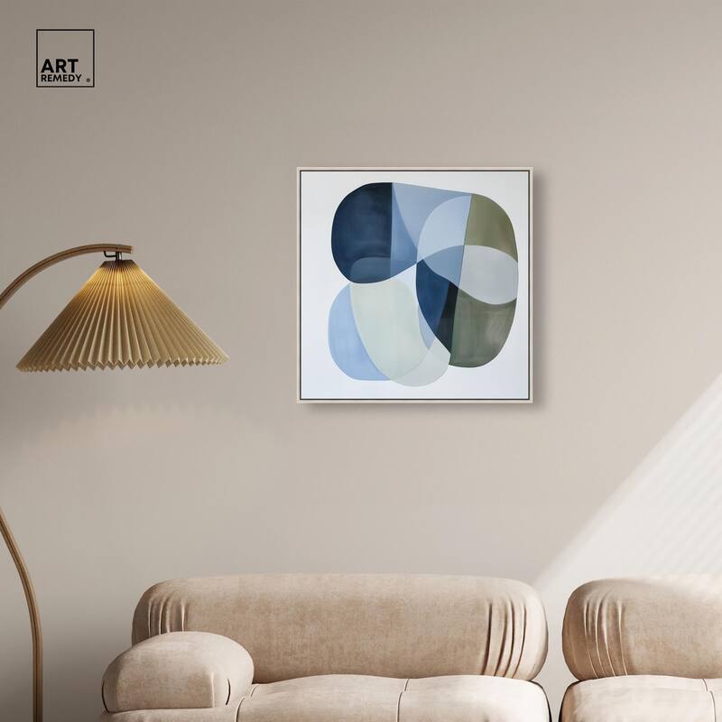 Serene Overlap II Canvas by Art Remedy