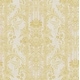 preview thumbnail 2 of 6, Seabrook Designs Enora Striped Damask Unpasted Wallpaper 20.5 in. W x 33 ft. L - Metallic Banana & Blush