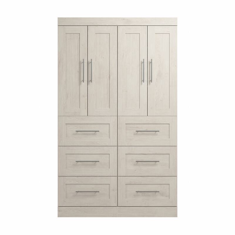 Pur 50W Closet Organization System with Drawers by Bestar