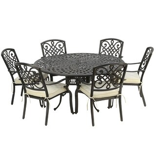 Windsor Collection 7-Piece All-Weather Dining Set - 60 in