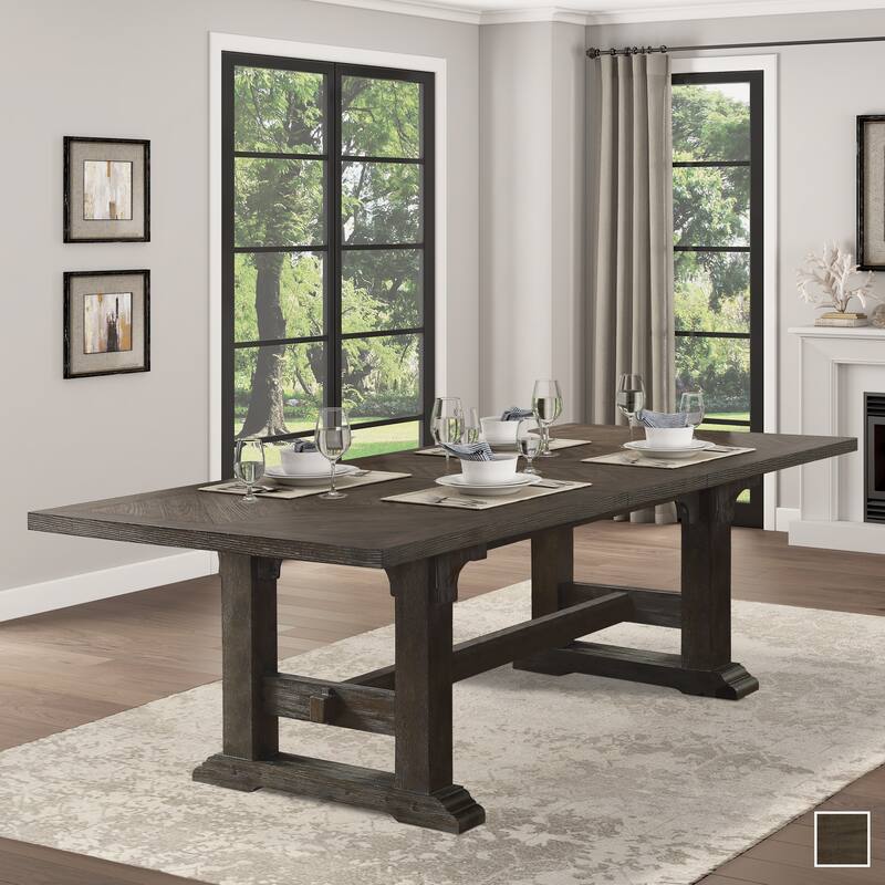 Grayling Downs Weathered Driftwood Dining Table