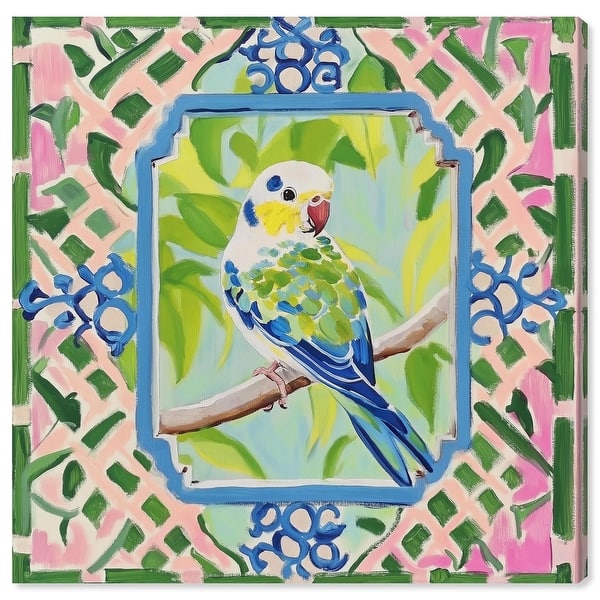 slide 2 of 7, Garden Gate II Canvas by Art Remedy, Gallery Wrapped 12" x 12"